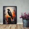 Diamond Art Kit for Adults – Crow Design, 5D Animal Diamond Painting Kit, Diamond Dots Crystal Art for Home Wall Decor & Gifts – 12x16 Inch